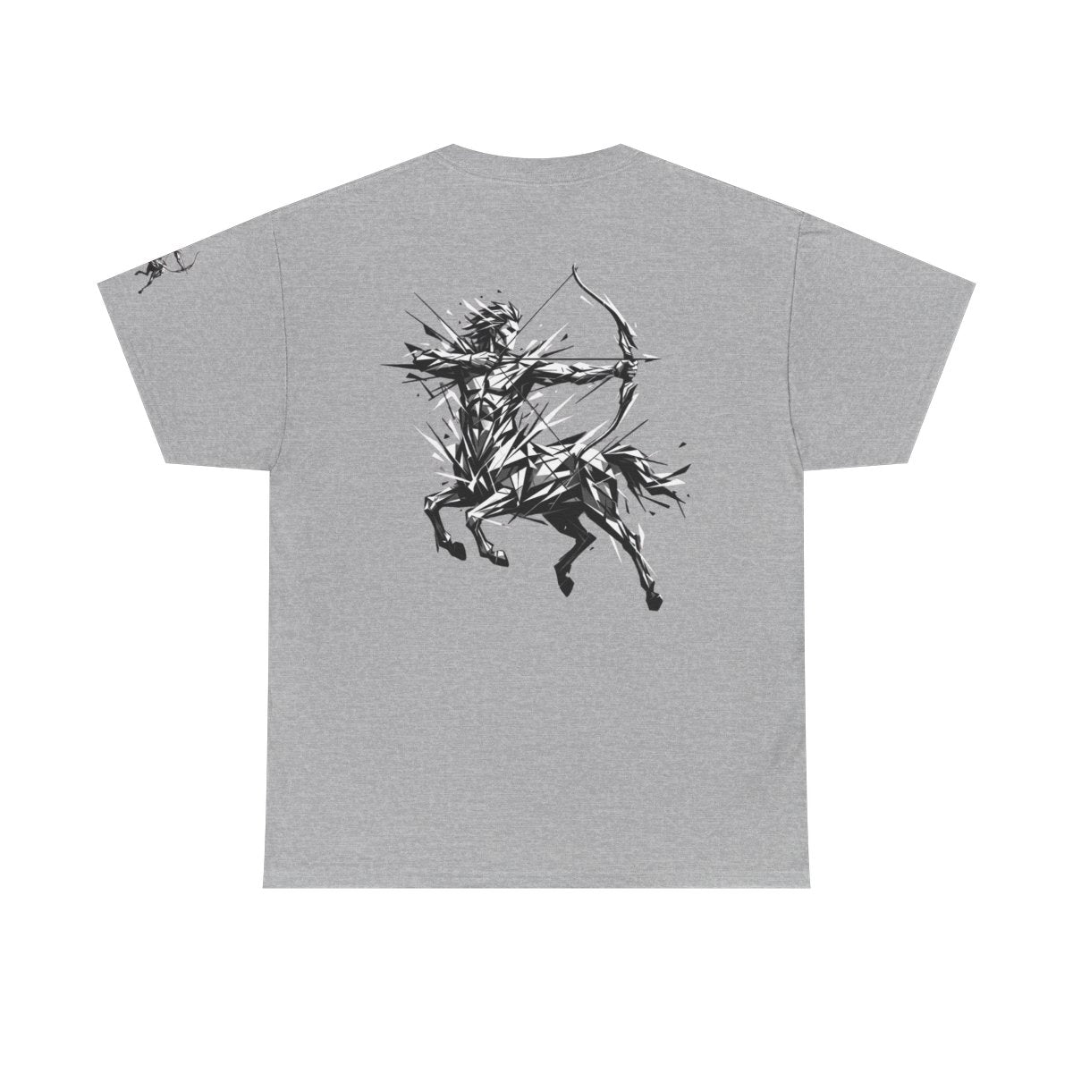 Color: Sport Grey | Sagittarius The Archer Centaur Premium Graphic Tee