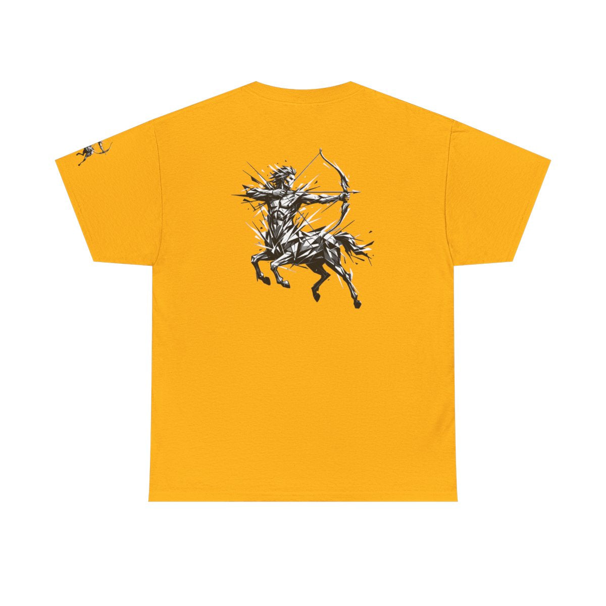 Color: Gold | Sagittarius The Archer Centaur Premium Graphic Tee