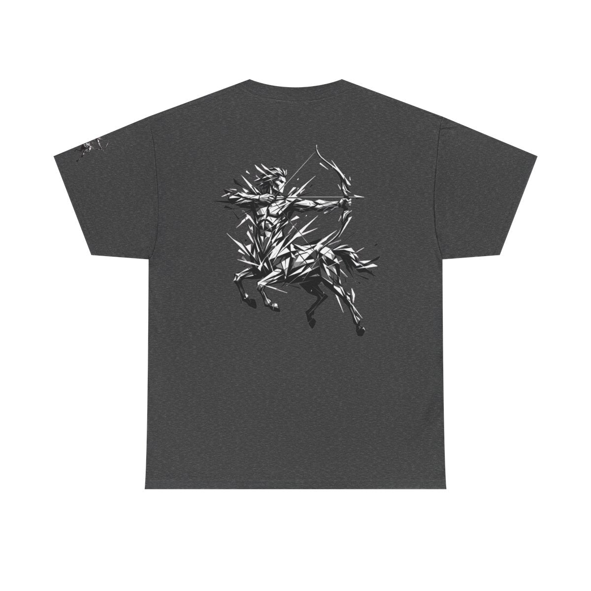Color: Dark Heather | Sagittarius The Archer Centaur Premium Graphic Tee