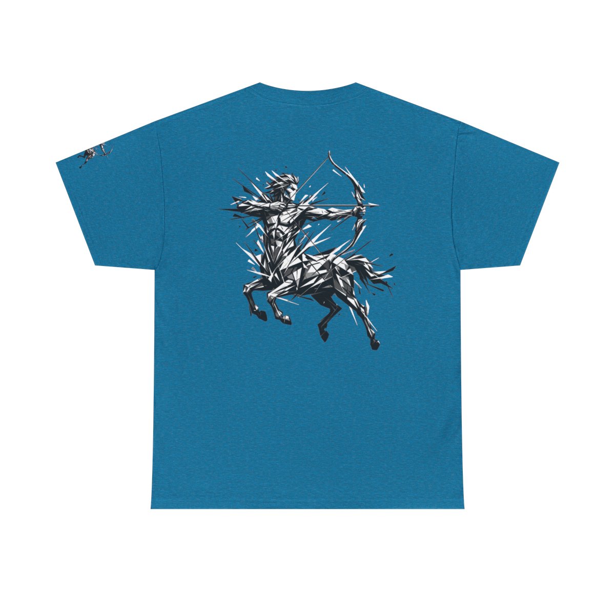 Color: Antique Sapphire | Sagittarius The Archer Centaur Premium Graphic Tee