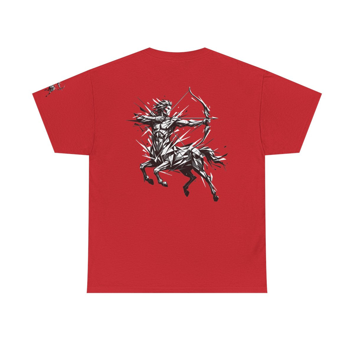 Color: Red | Sagittarius The Archer Centaur Premium Graphic Tee