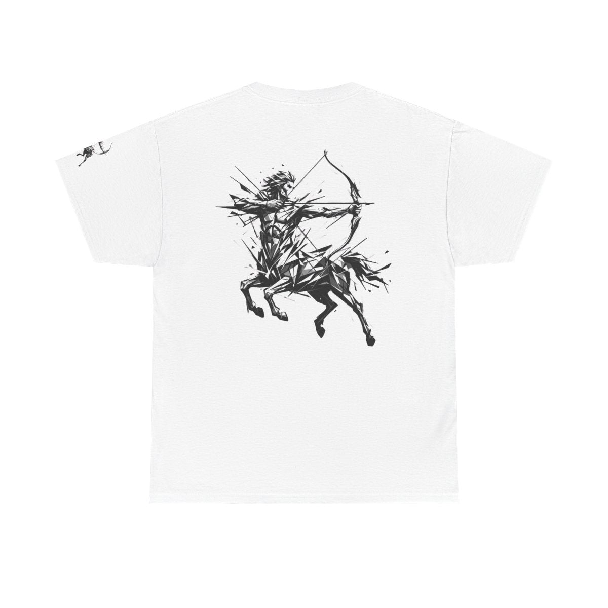 Color: White | Sagittarius The Archer Centaur Premium Graphic Tee