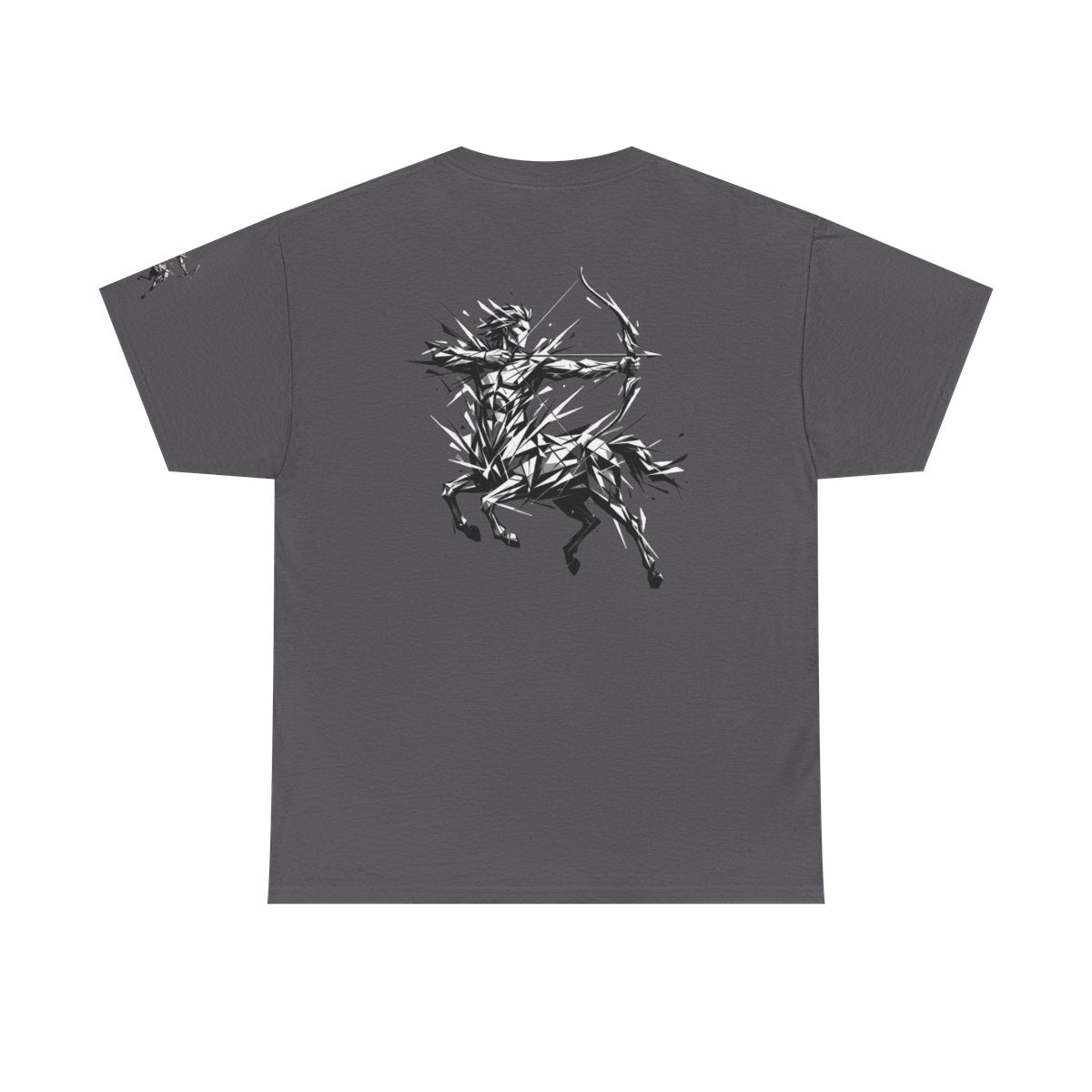 Color: Charcoal | Sagittarius The Archer Centaur Premium Graphic Tee