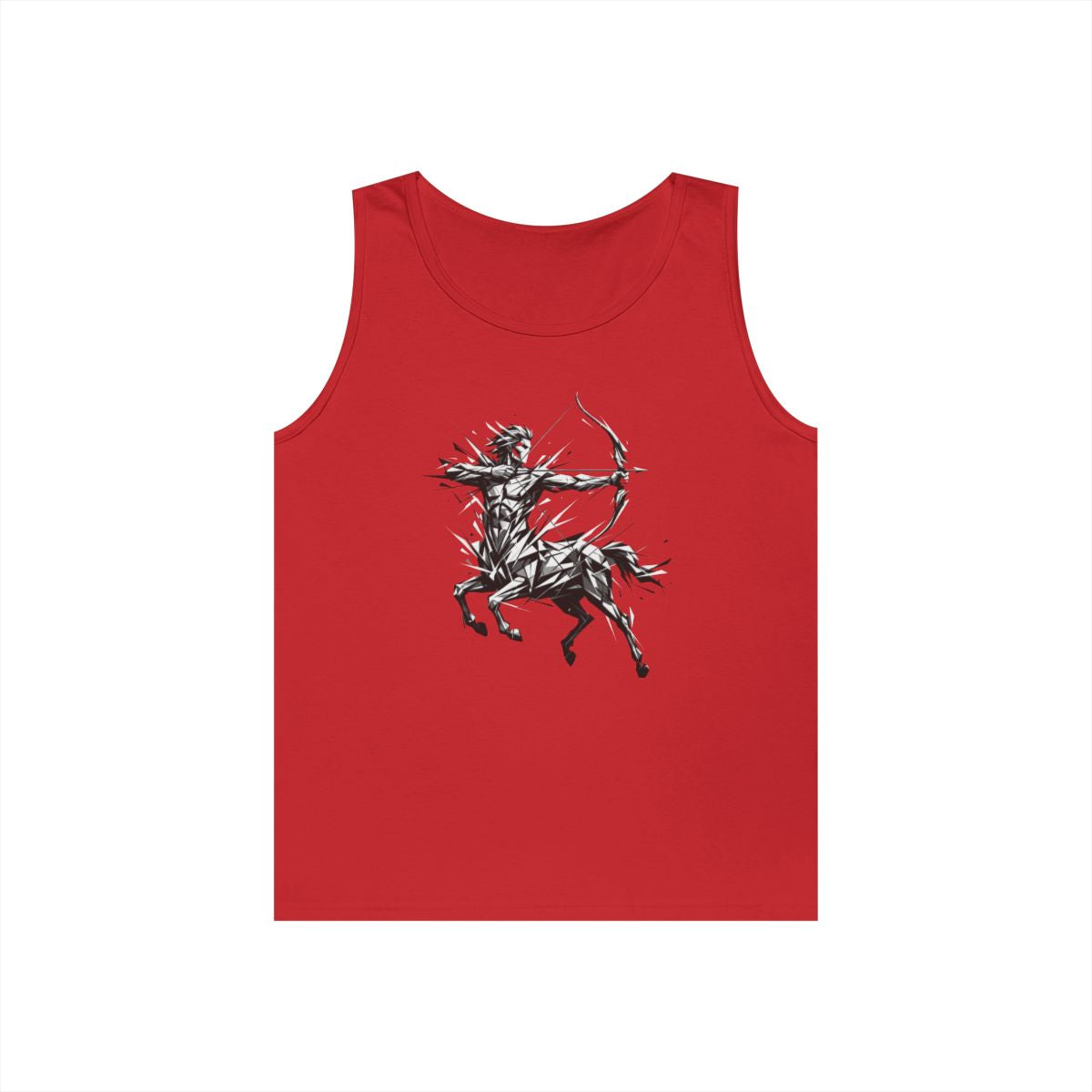 Color: Red | Sagittarius The Archer Centaur Tank Top