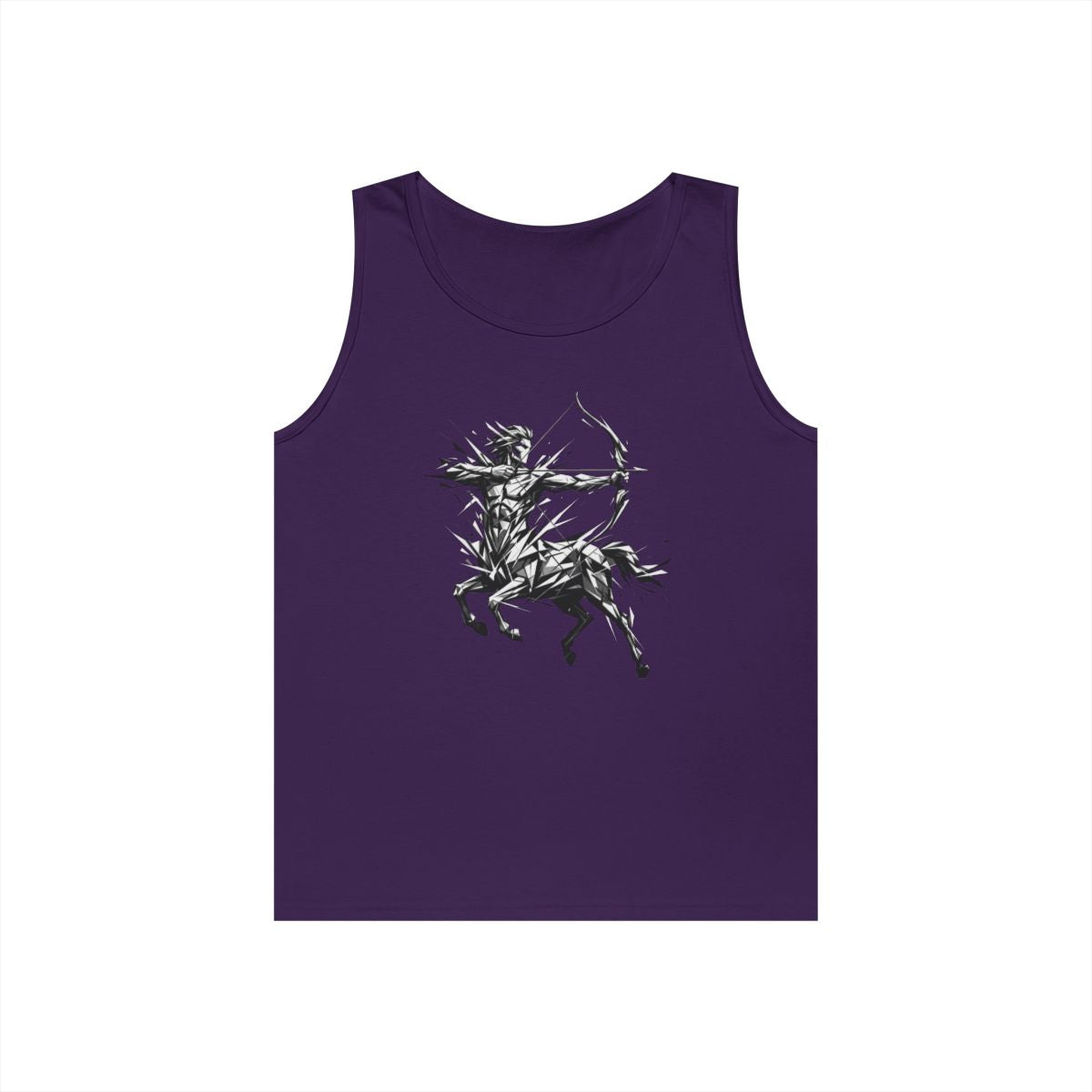 Color: Purple | Sagittarius The Archer Centaur Tank Top