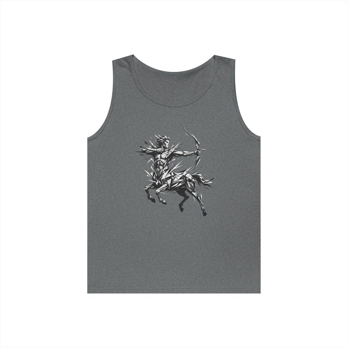 Color: Graphite Heather | Sagittarius The Archer Centaur Tank Top