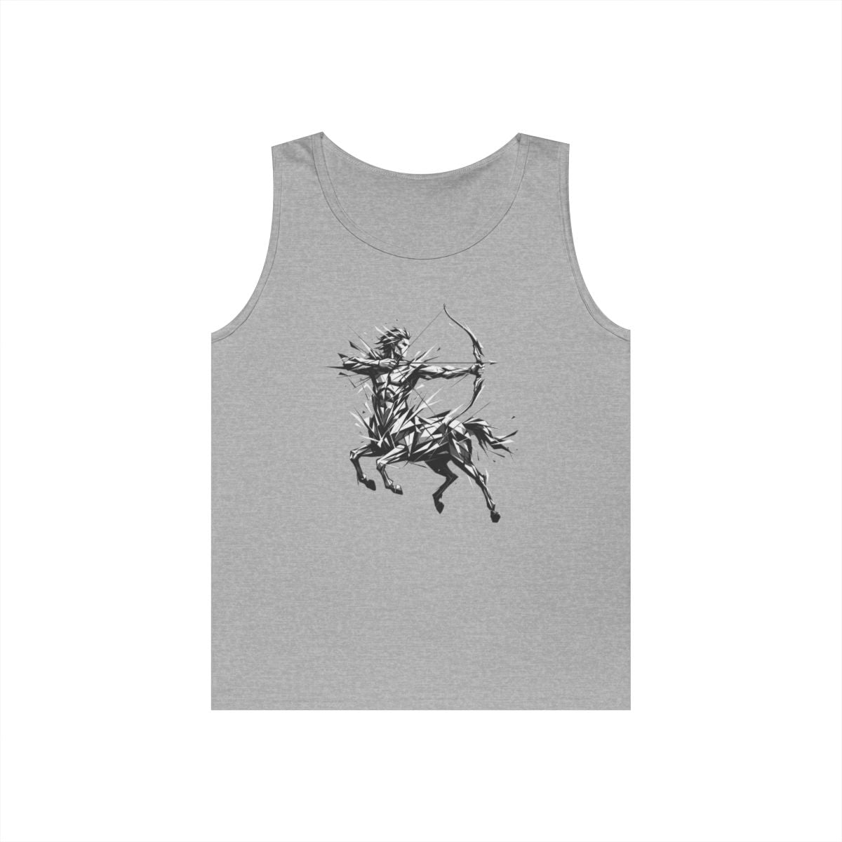 Color: Sport Grey | Sagittarius The Archer Centaur Tank Top