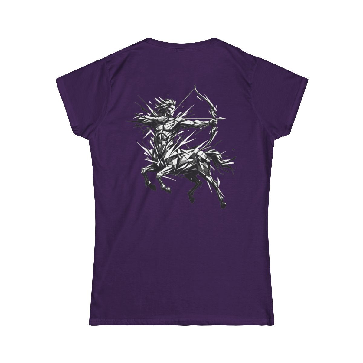 Color: Purple | Sagittarius The Archer Centaur Women's Tee
