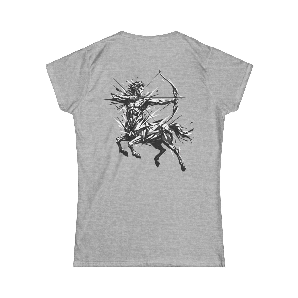 Color: Sport Grey | Sagittarius The Archer Centaur Women's Tee