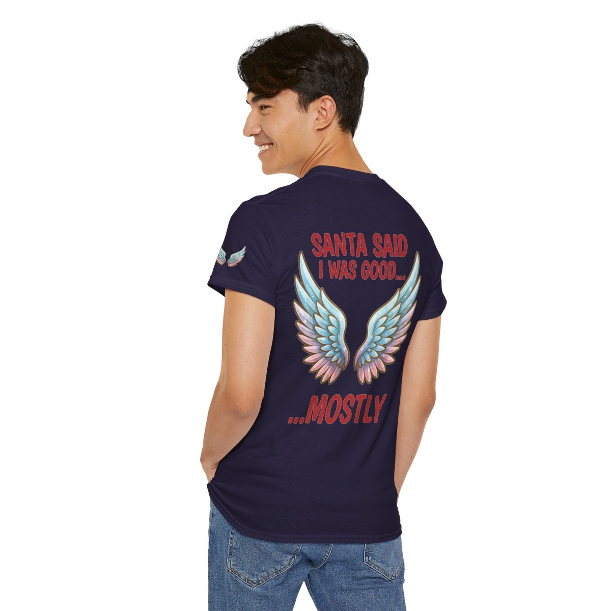 Color: Blackberry | Santa Said I Was Good Premium Graphic Tee