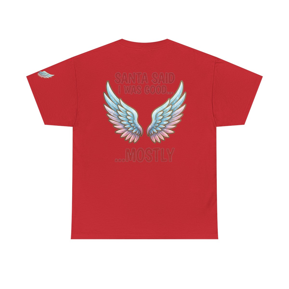 Color: Red | Santa Said I Was Good Premium Graphic Tee