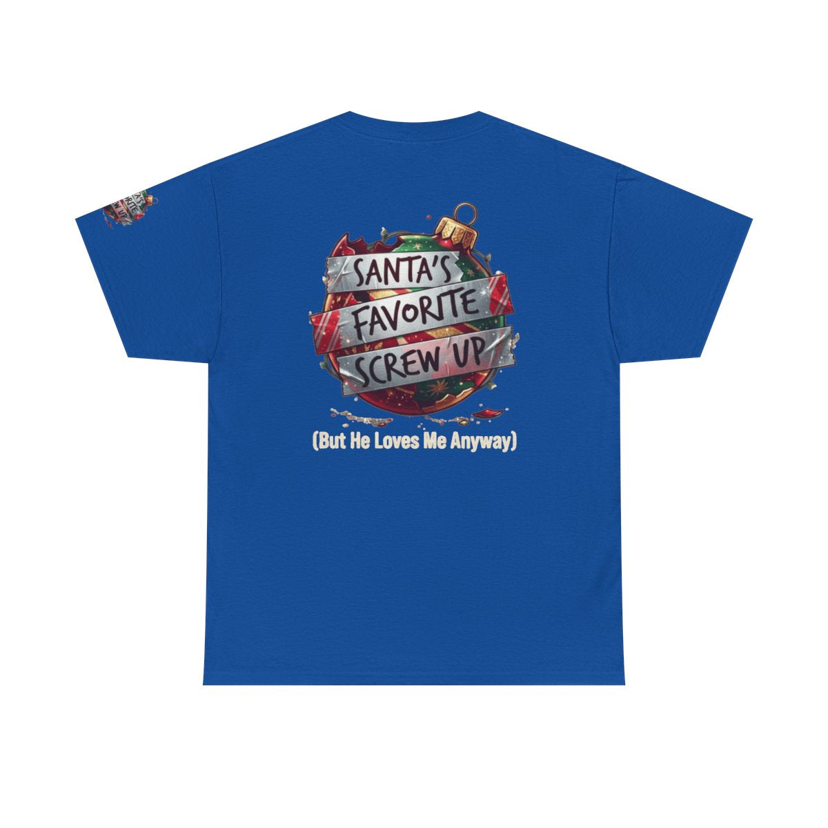 Color: Royal | Santa's Favorite Screw Up Premium Graphic Tee