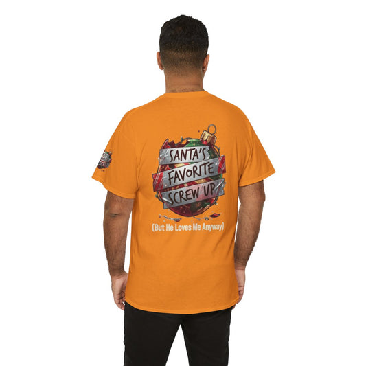 Color: Tennessee Orange | Santa's Favorite Screw Up Premium Graphic Tee