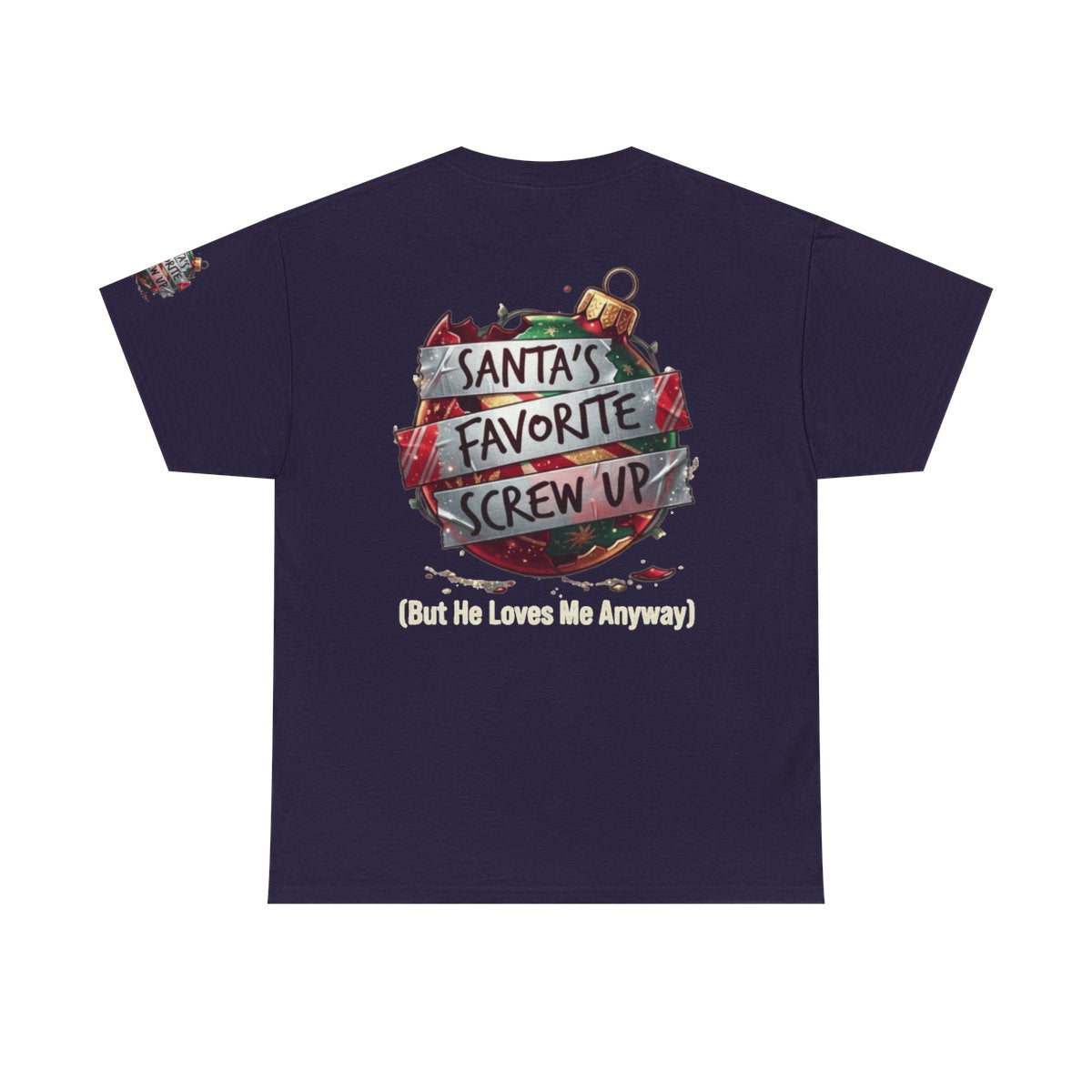 Color: Blackberry | Santa's Favorite Screw Up Premium Graphic Tee
