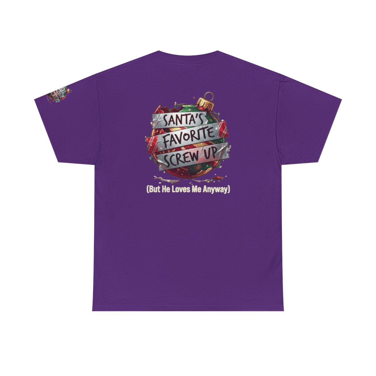 Color: Purple | Santa's Favorite Screw Up Premium Graphic Tee