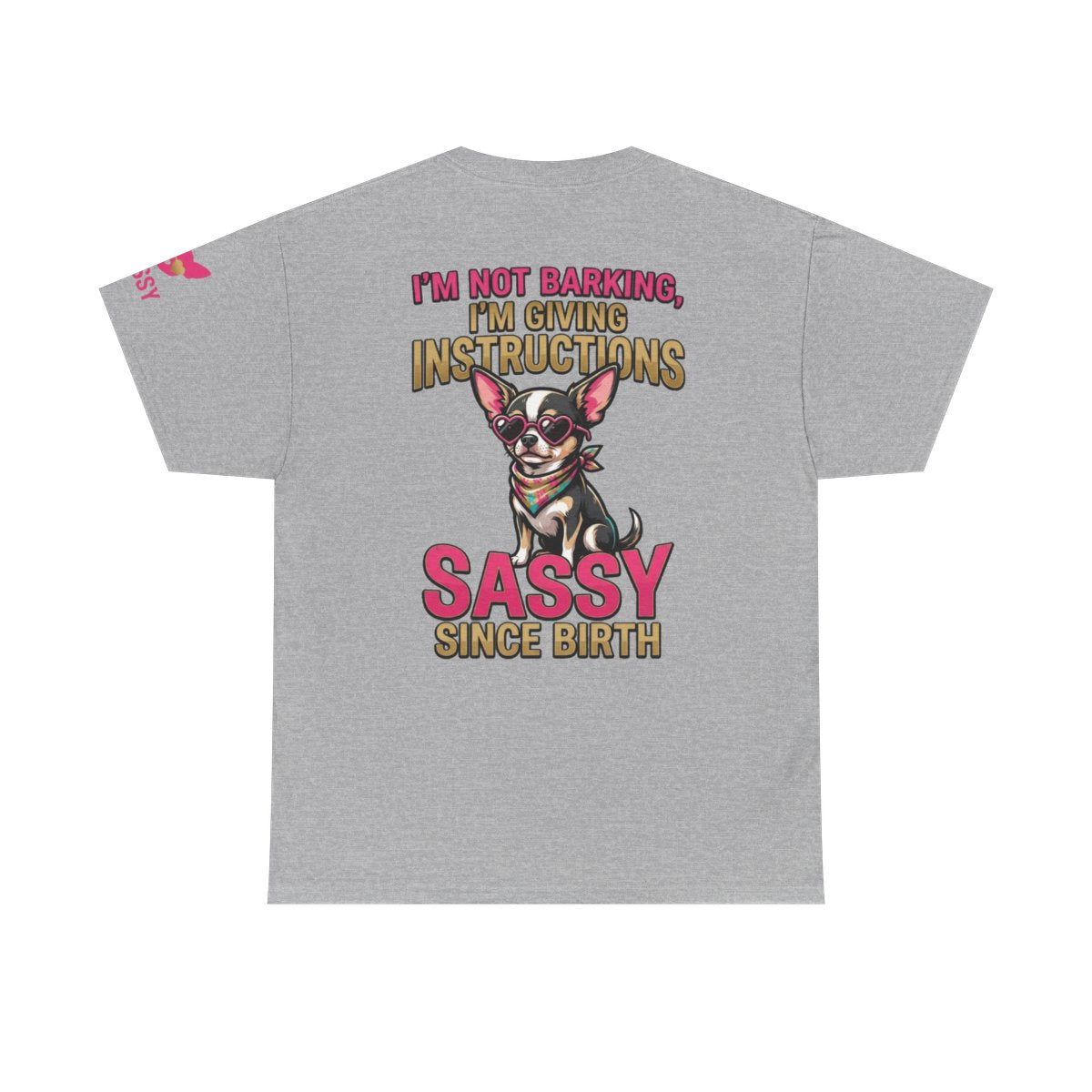 Color: Sport Grey | Sassy Since Birth Premium Graphic Tee