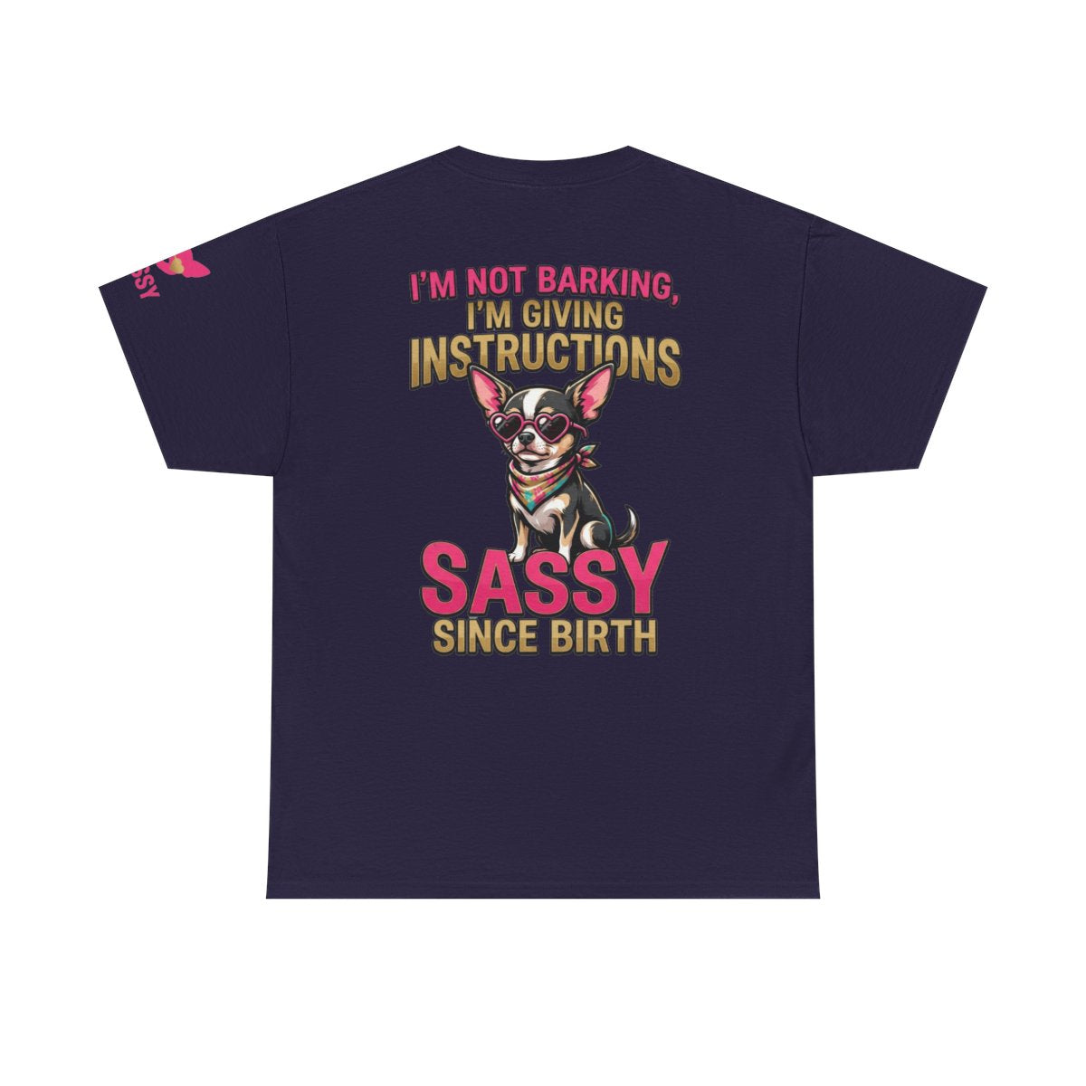 Color: Blackberry | Sassy Since Birth Premium Graphic Tee