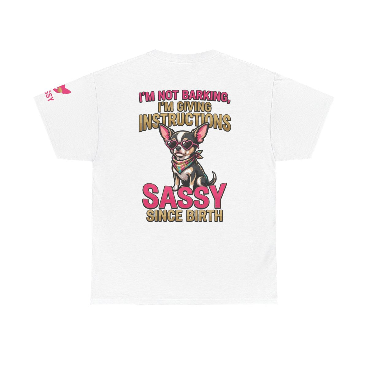 Color: White | Sassy Since Birth Premium Graphic Tee
