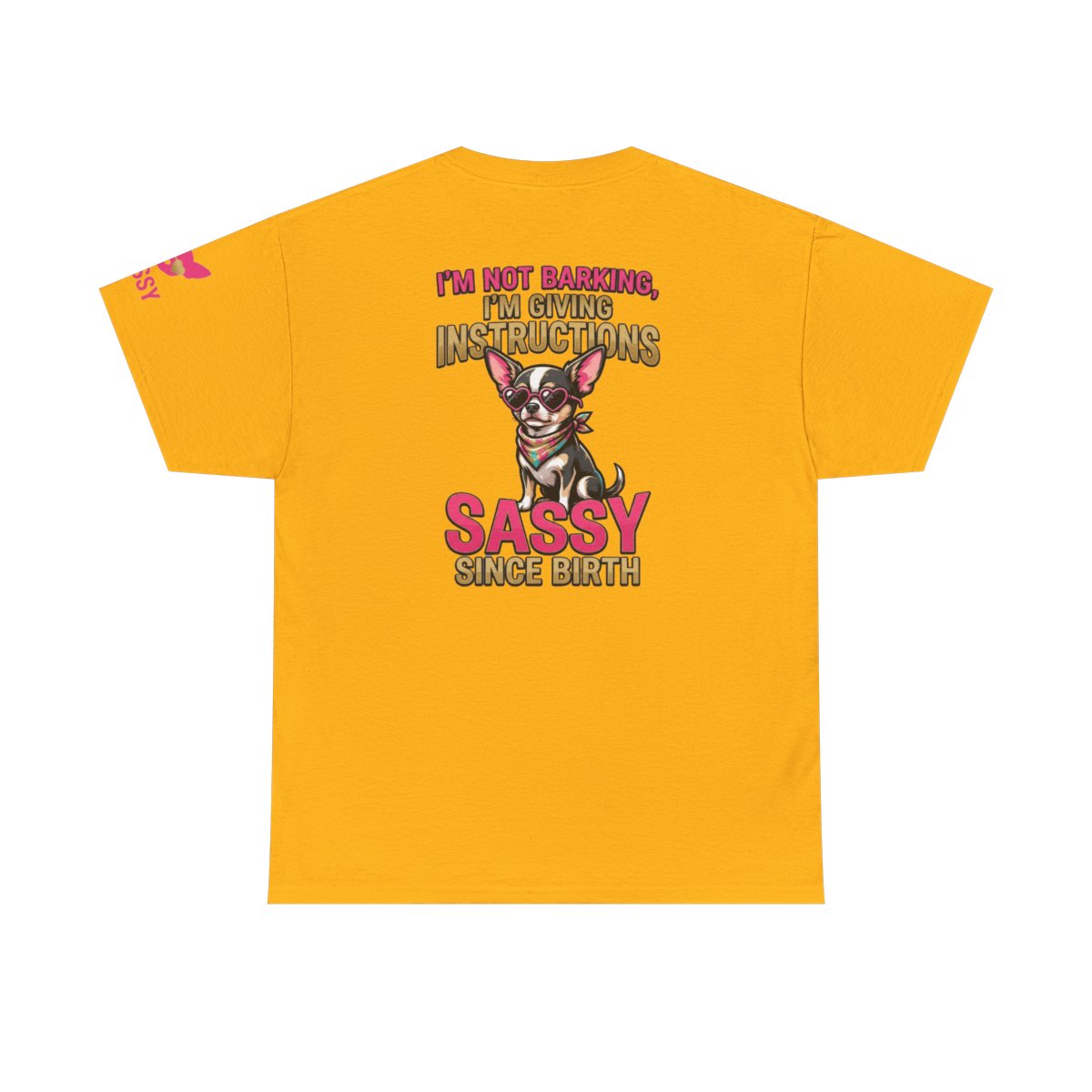 Color: Gold | Sassy Since Birth Premium Graphic Tee