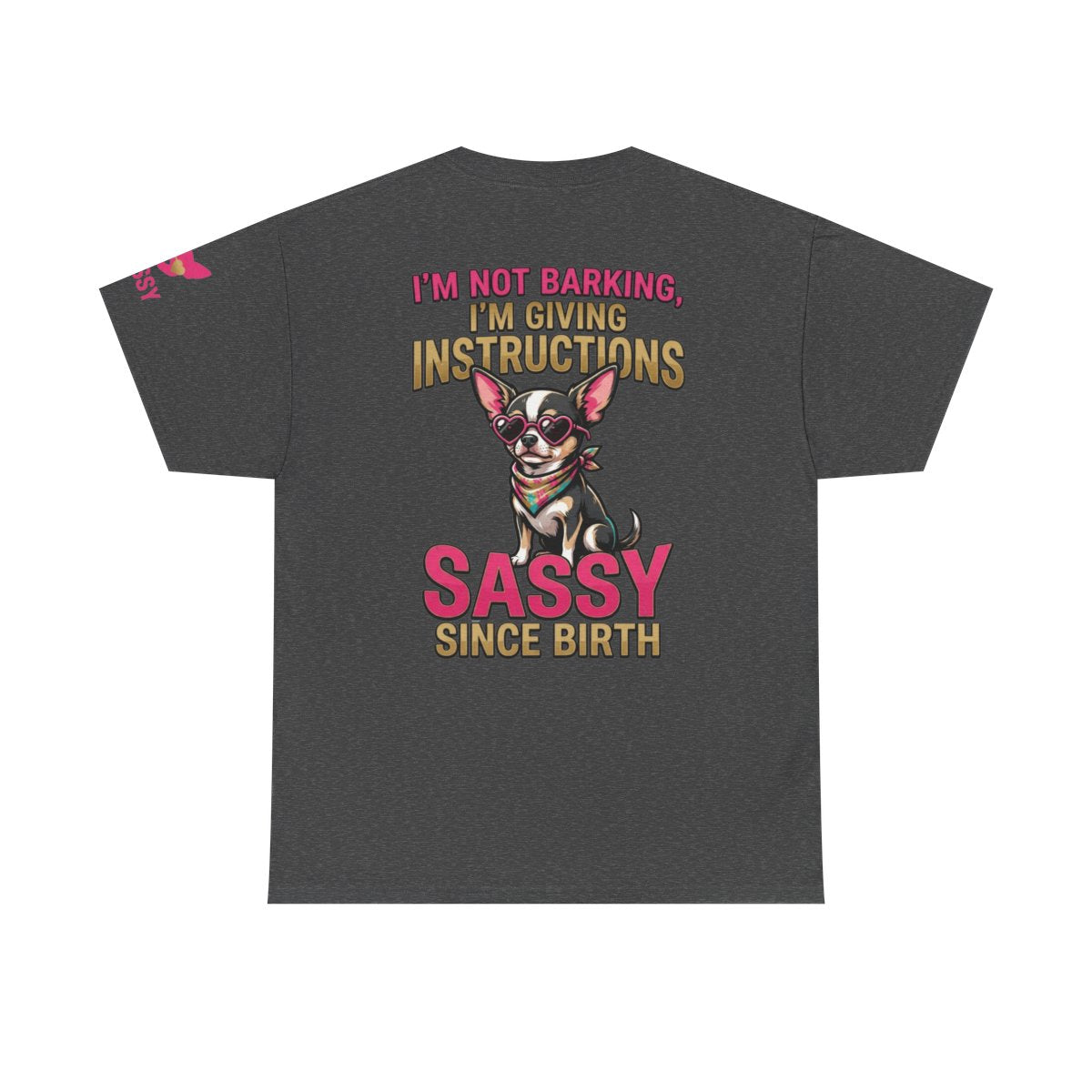 Color: Dark Heather | Sassy Since Birth Premium Graphic Tee