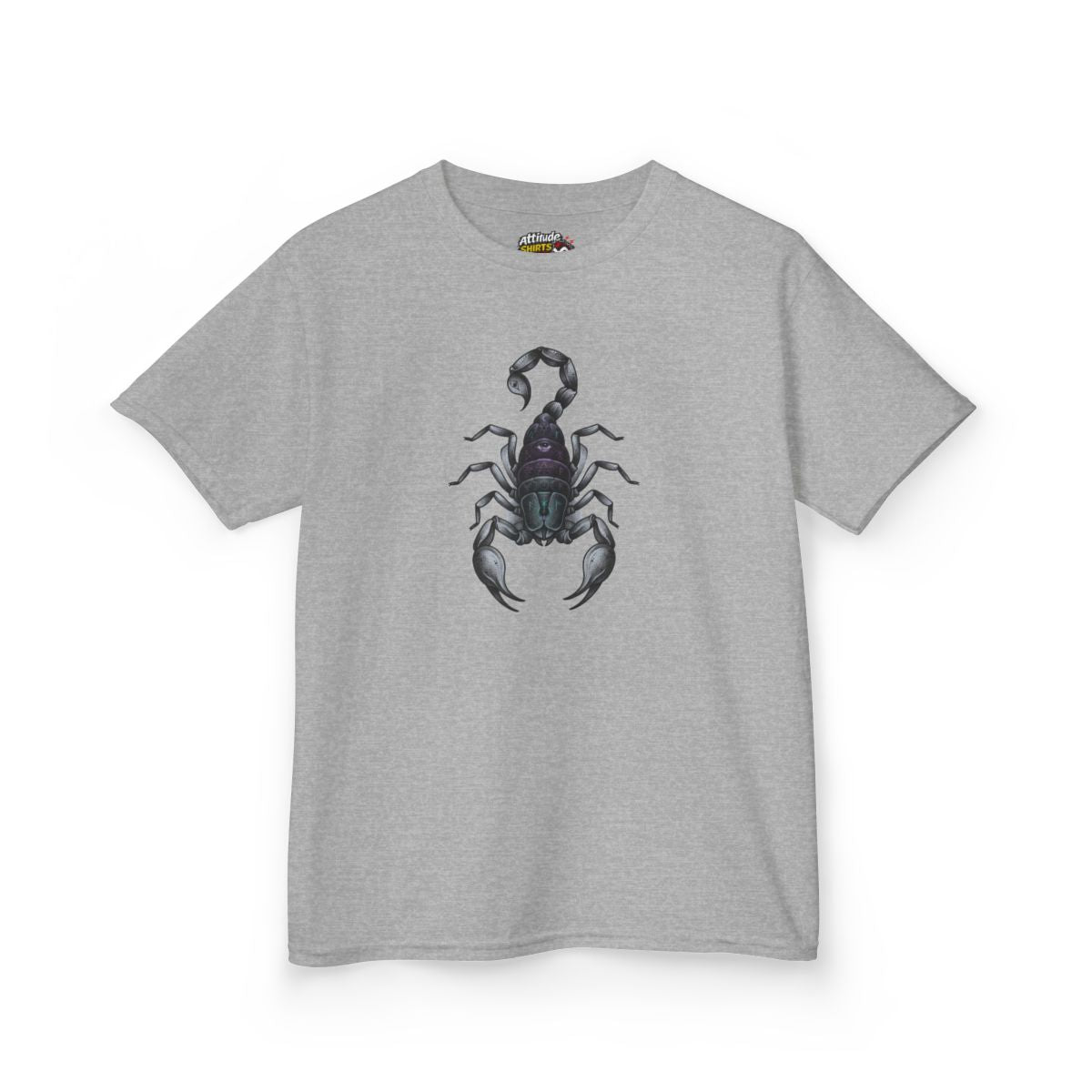 Color: Sport Grey | Scorpio The Mystical Scorpion Kids Tee