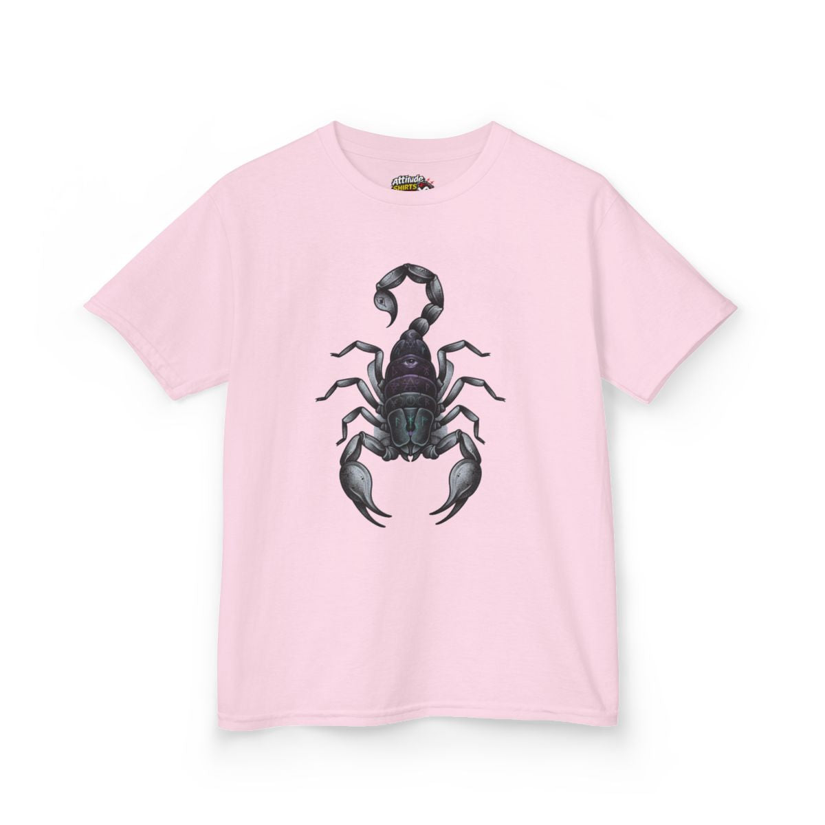 Color: Light Pink | Scorpio The Mystical Scorpion Kids Tee