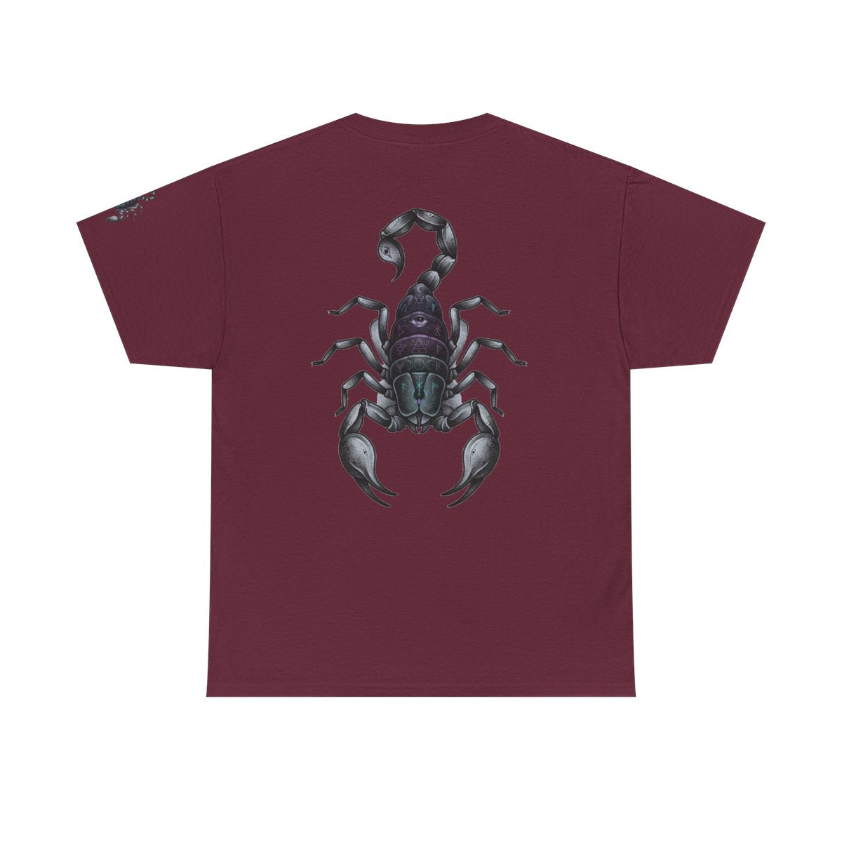 Color: Maroon | Scorpio The Mystical Scorpion Premium Graphic Tee