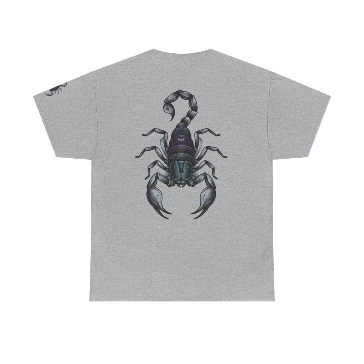 Color: Sport Grey | Scorpio The Mystical Scorpion Premium Graphic Tee