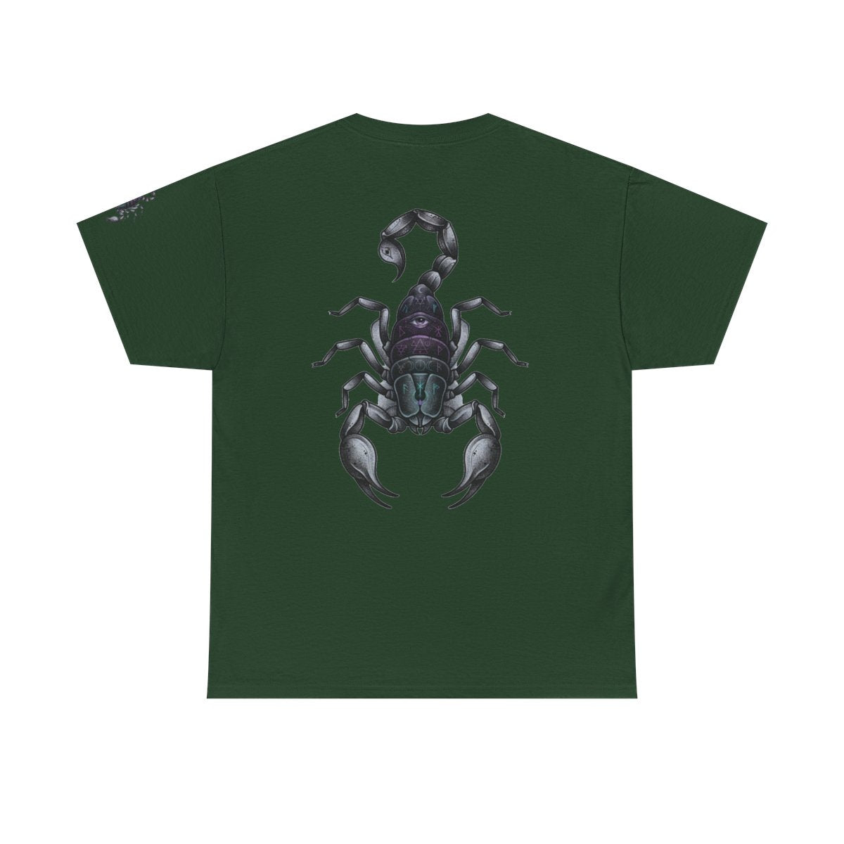 Color: Forest Green | Scorpio The Mystical Scorpion Premium Graphic Tee