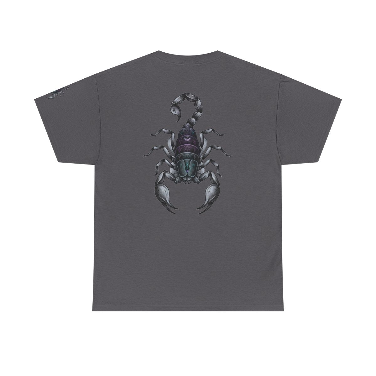 Color: Charcoal | Scorpio The Mystical Scorpion Premium Graphic Tee