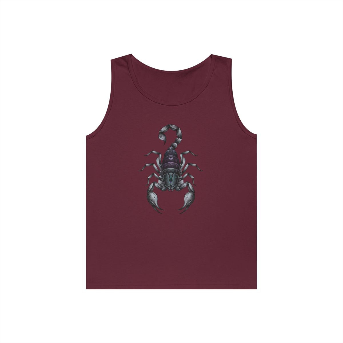 Color: Maroon | Scorpio The Mystical Scorpion Tank Top