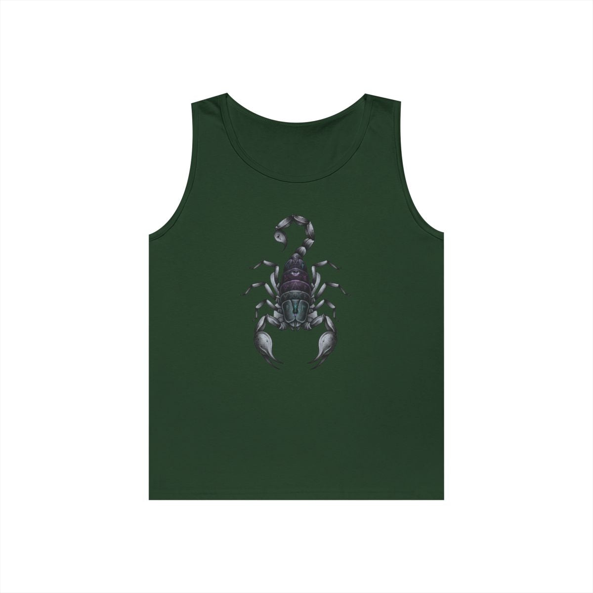 Color: Forest Green | Scorpio The Mystical Scorpion Tank Top
