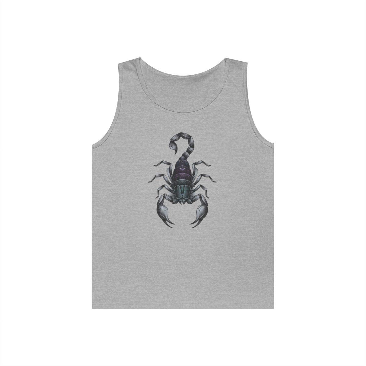 Color: Sport Grey | Scorpio The Mystical Scorpion Tank Top