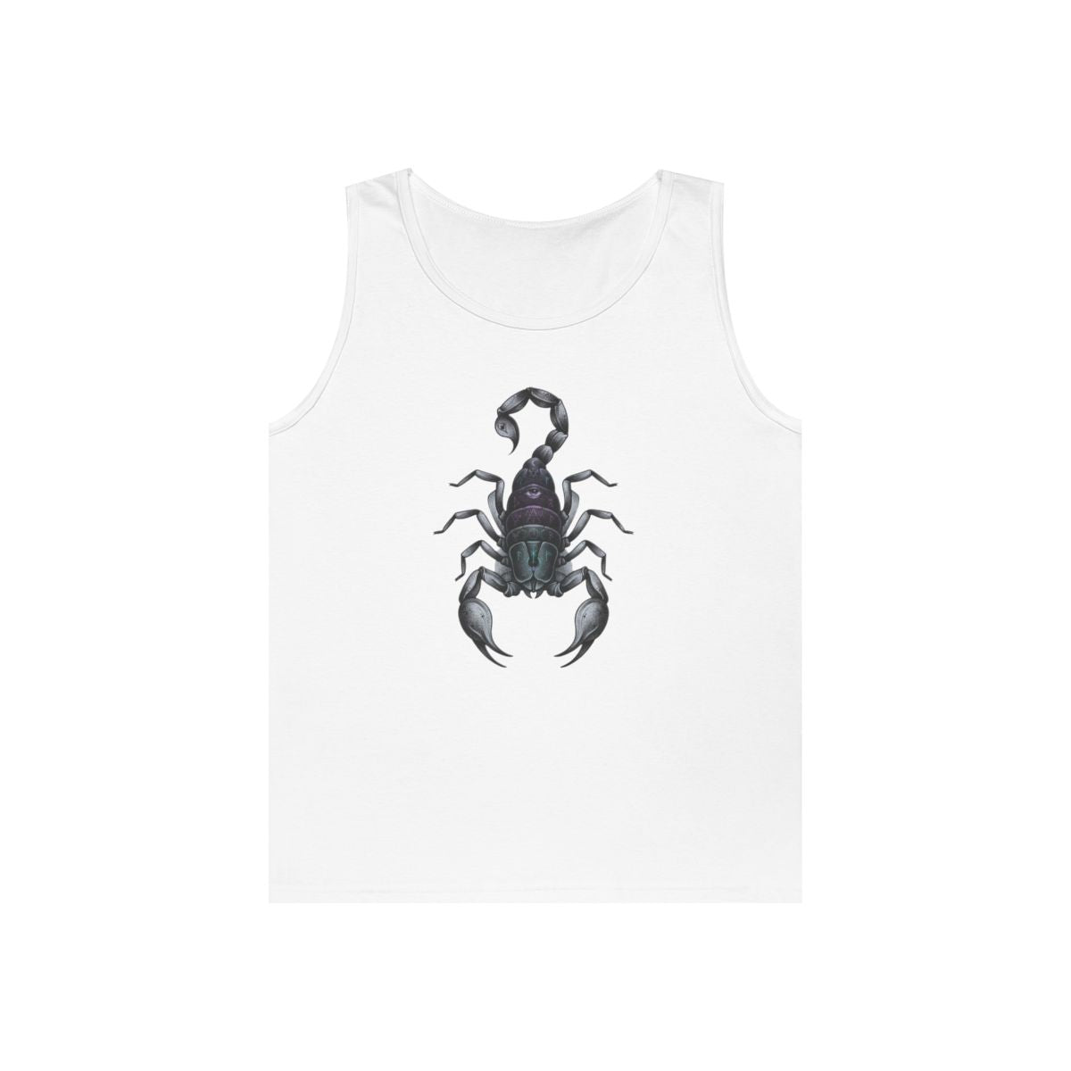 Color: White | Scorpio The Mystical Scorpion Tank Top