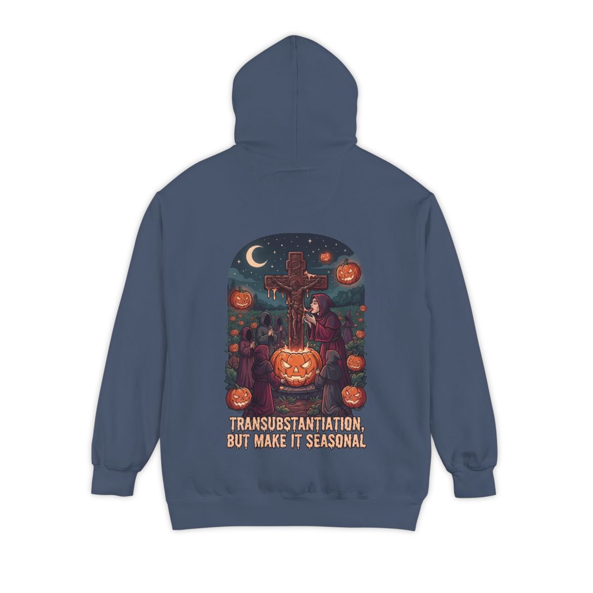 Color: Denim | Seasonal Transubstantiation Garment-Dyed Hoodie