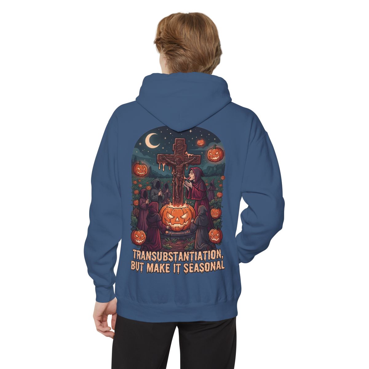 Color: True Navy | Seasonal Transubstantiation Garment-Dyed Hoodie