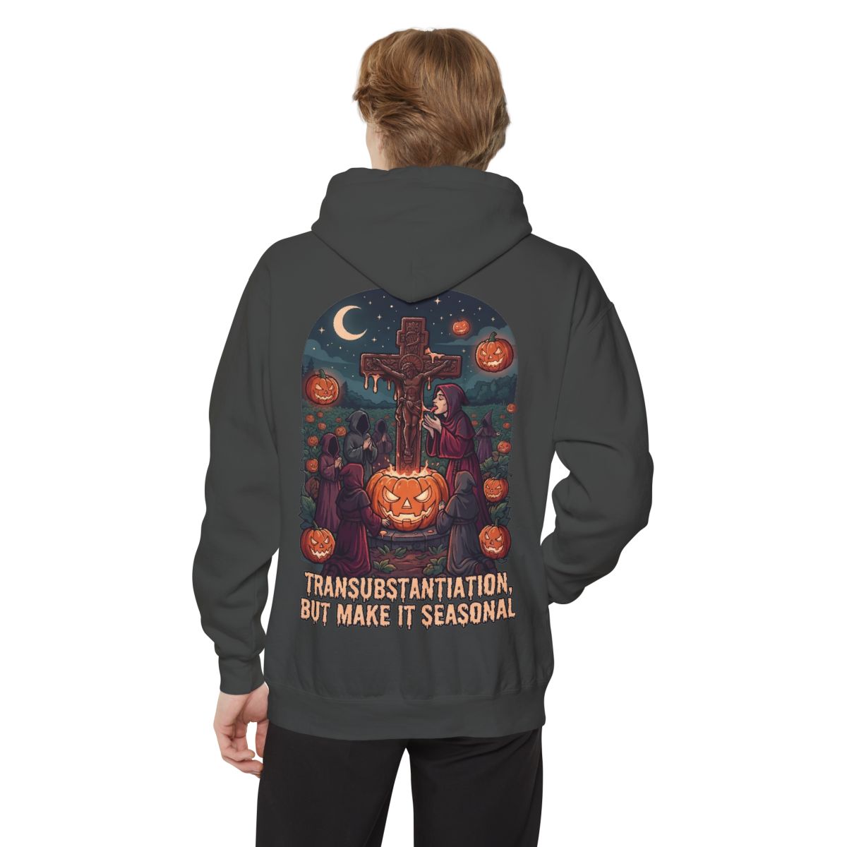 Color: Pepper | Seasonal Transubstantiation Garment-Dyed Hoodie