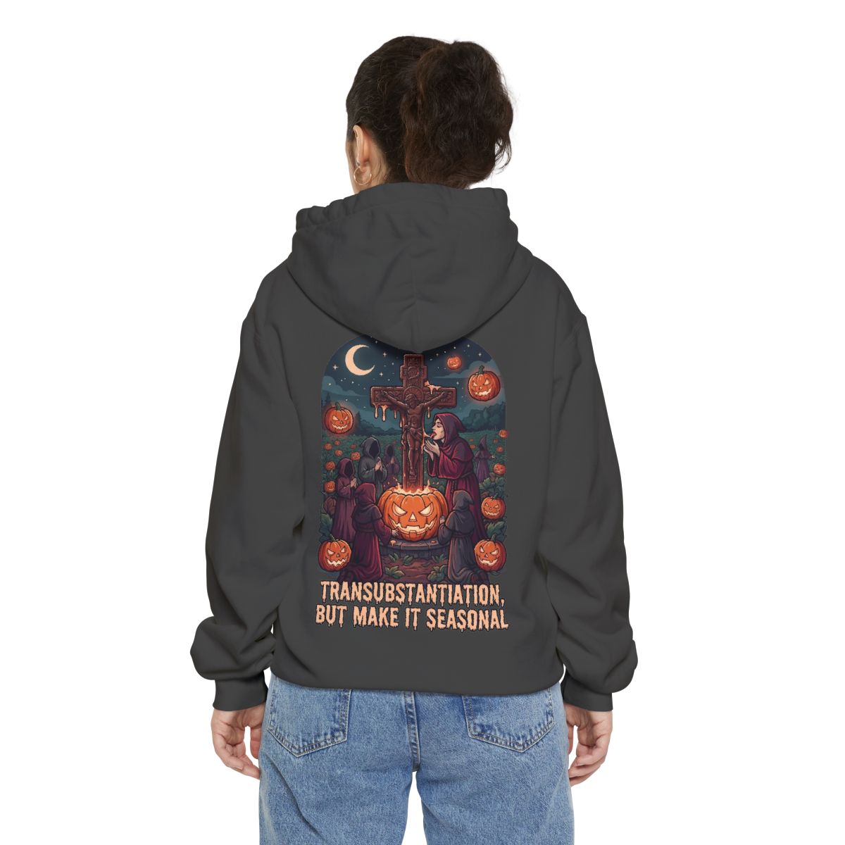 Color: Pepper | Seasonal Transubstantiation Garment-Dyed Hoodie