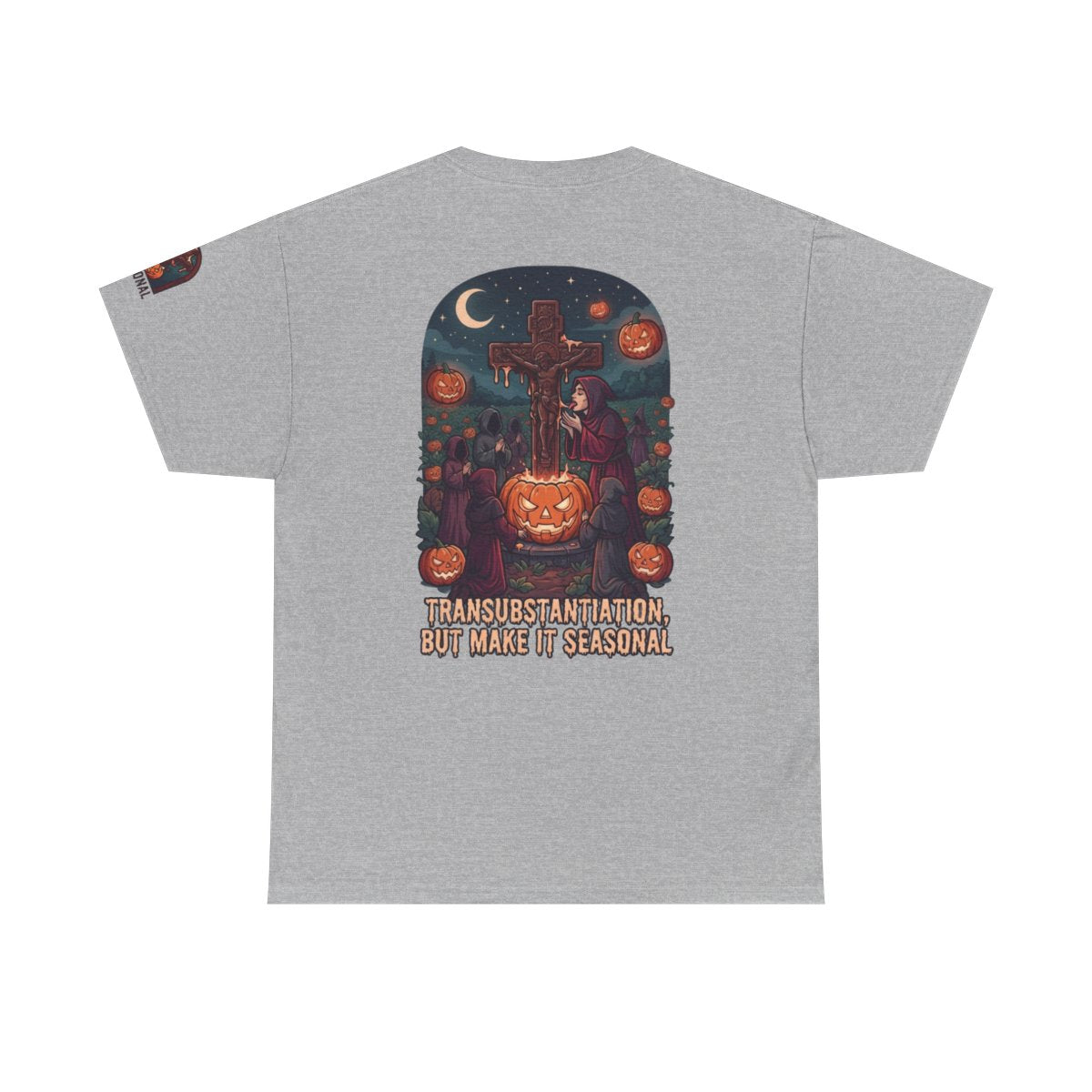 Color: Sport Grey | Seasonal Transubstantiation Premium Graphic Tee