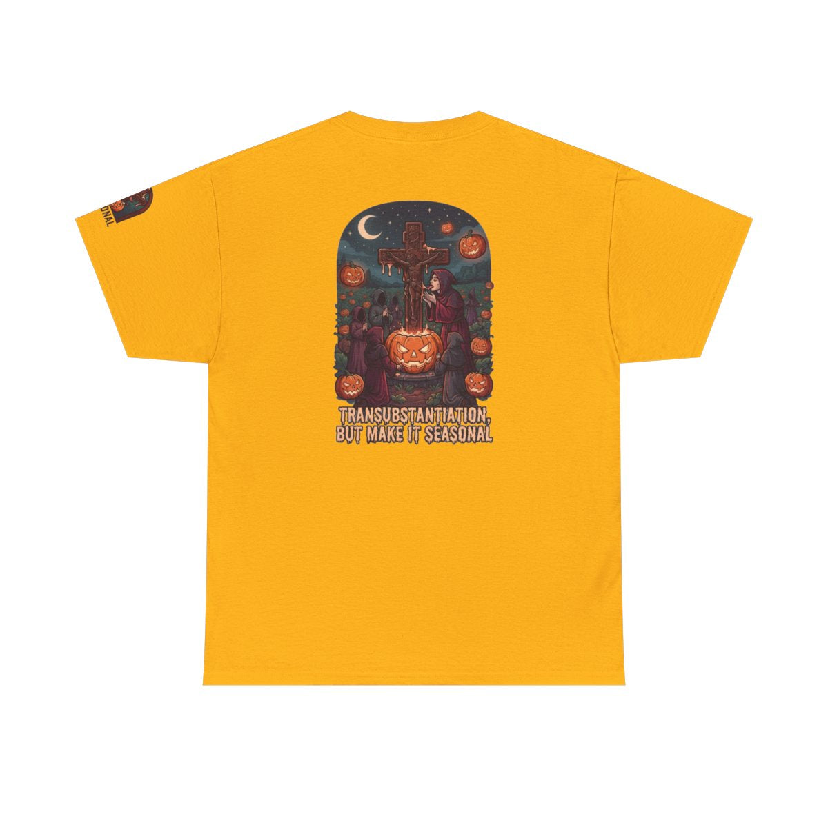 Color: Gold | Seasonal Transubstantiation Premium Graphic Tee
