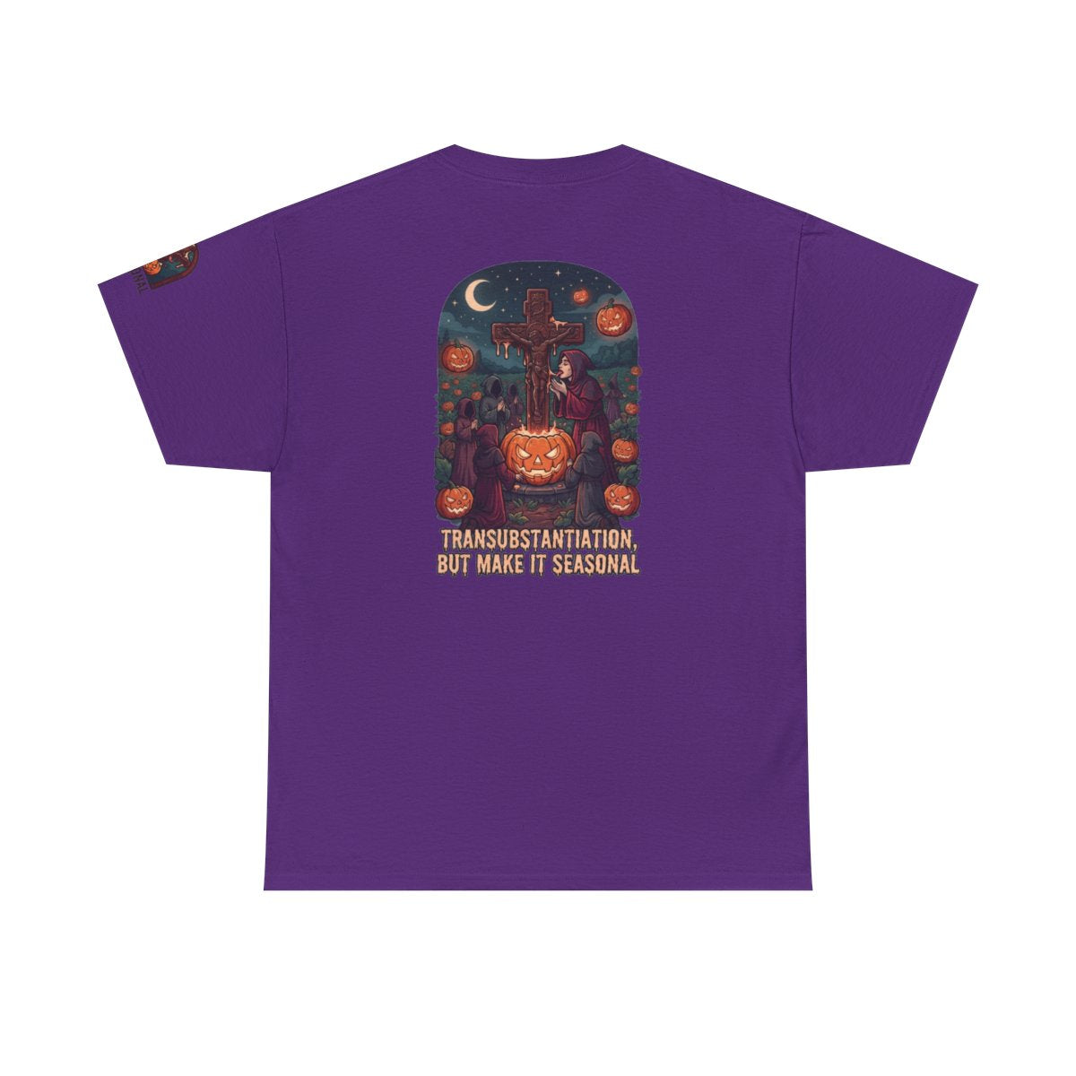 Color: Purple | Seasonal Transubstantiation Premium Graphic Tee