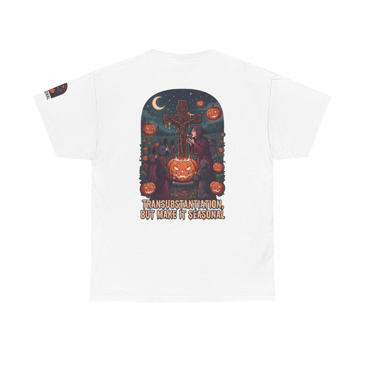 Color: White | Seasonal Transubstantiation Premium Graphic Tee