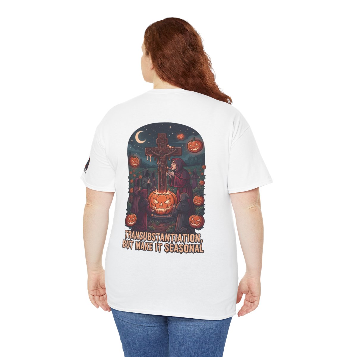 Color: White | Seasonal Transubstantiation Premium Graphic Tee