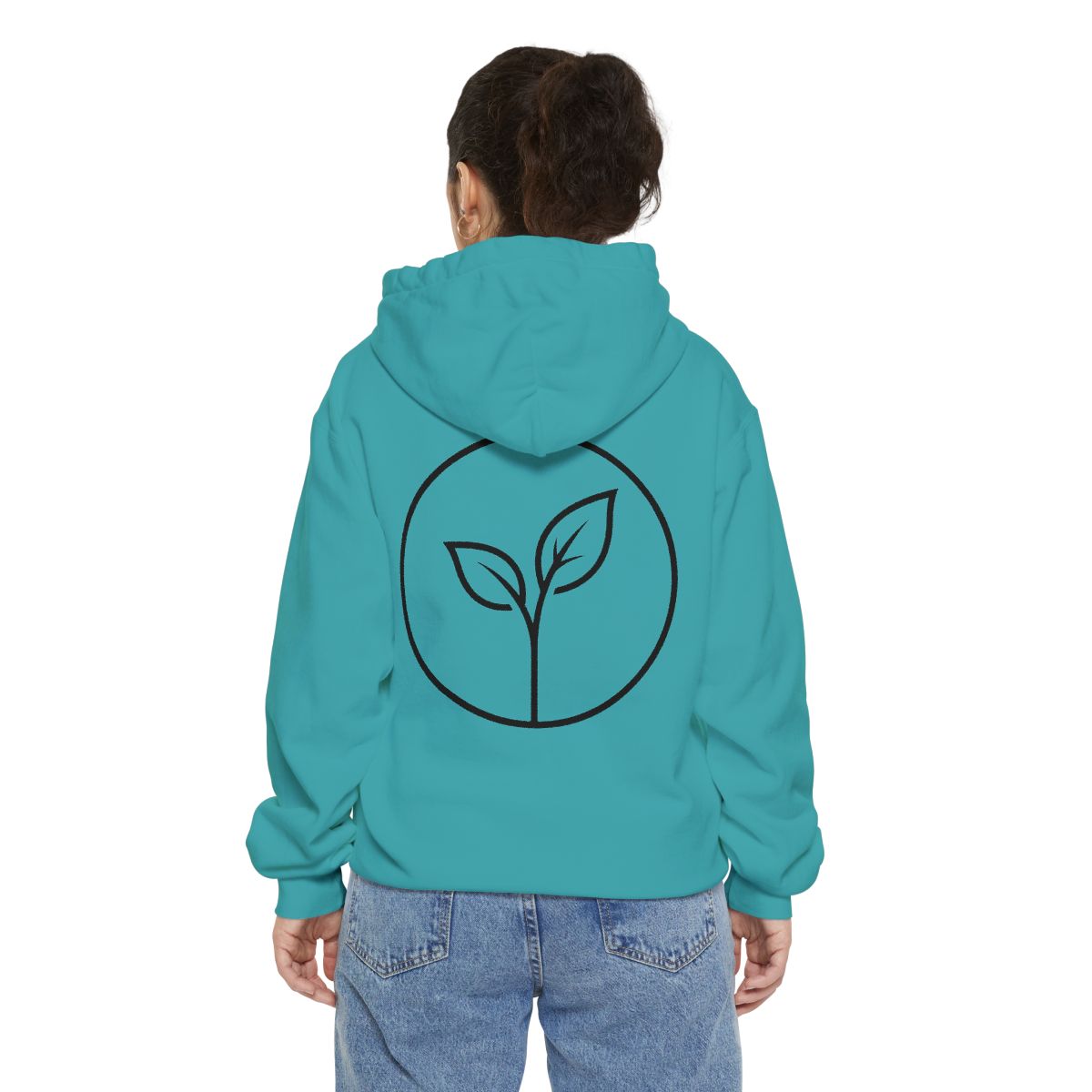 Color: Seafoam | Seedling Garment-Dyed Hoodie