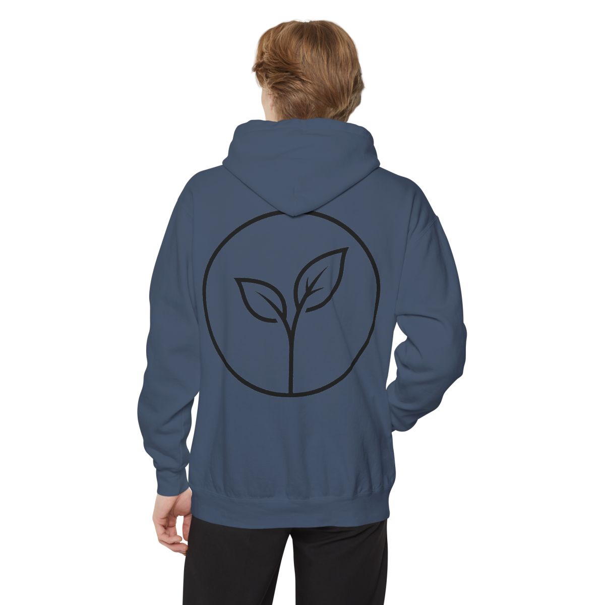 Color: Denim | Seedling Garment-Dyed Hoodie