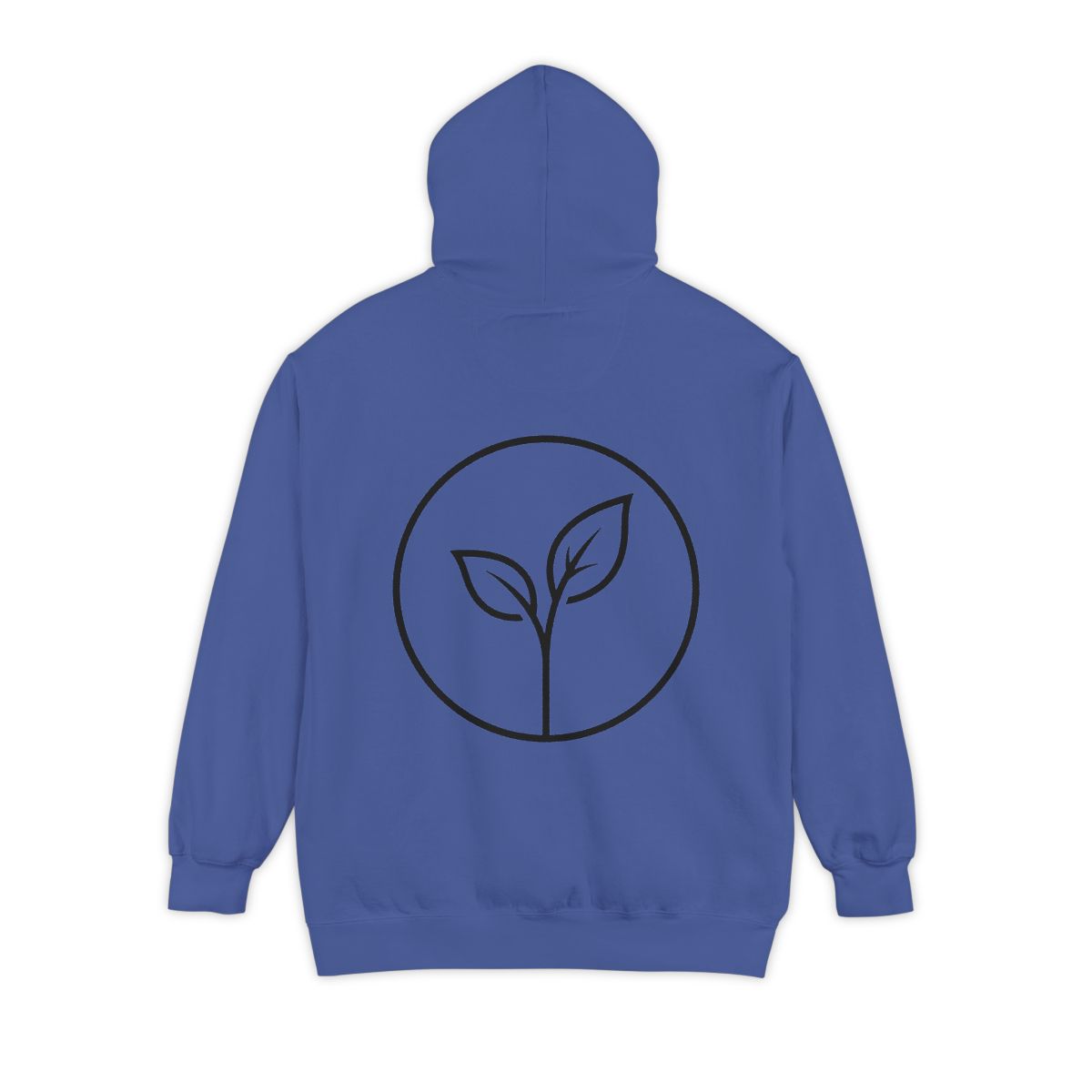 Color: Flo Blue | Seedling Garment-Dyed Hoodie