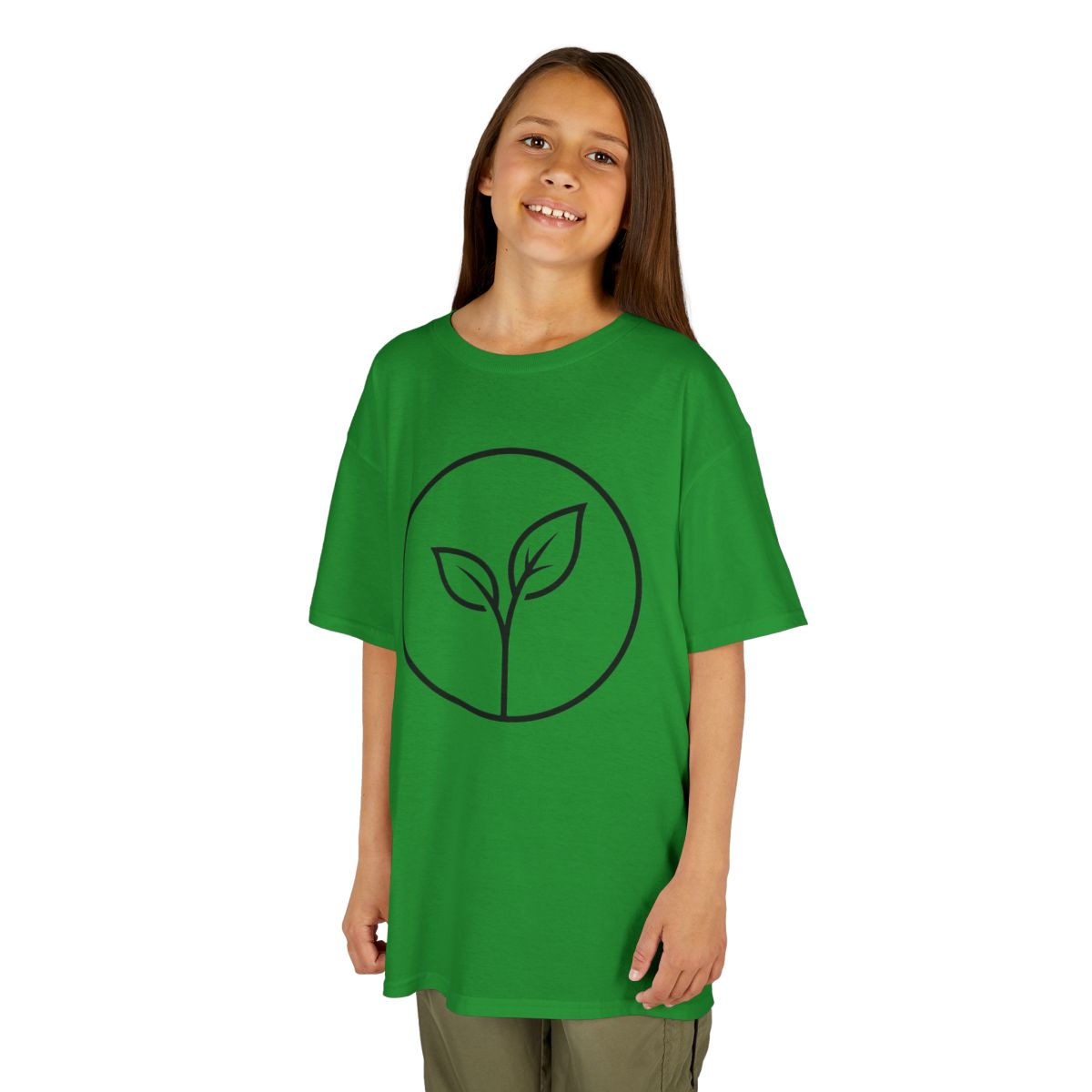 Color: Irish Green | Seedling Kids Tee
