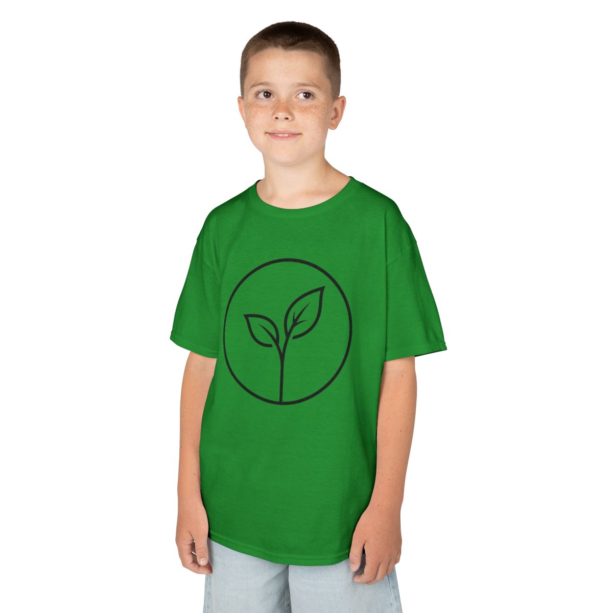 Color: Irish Green | Seedling Kids Tee