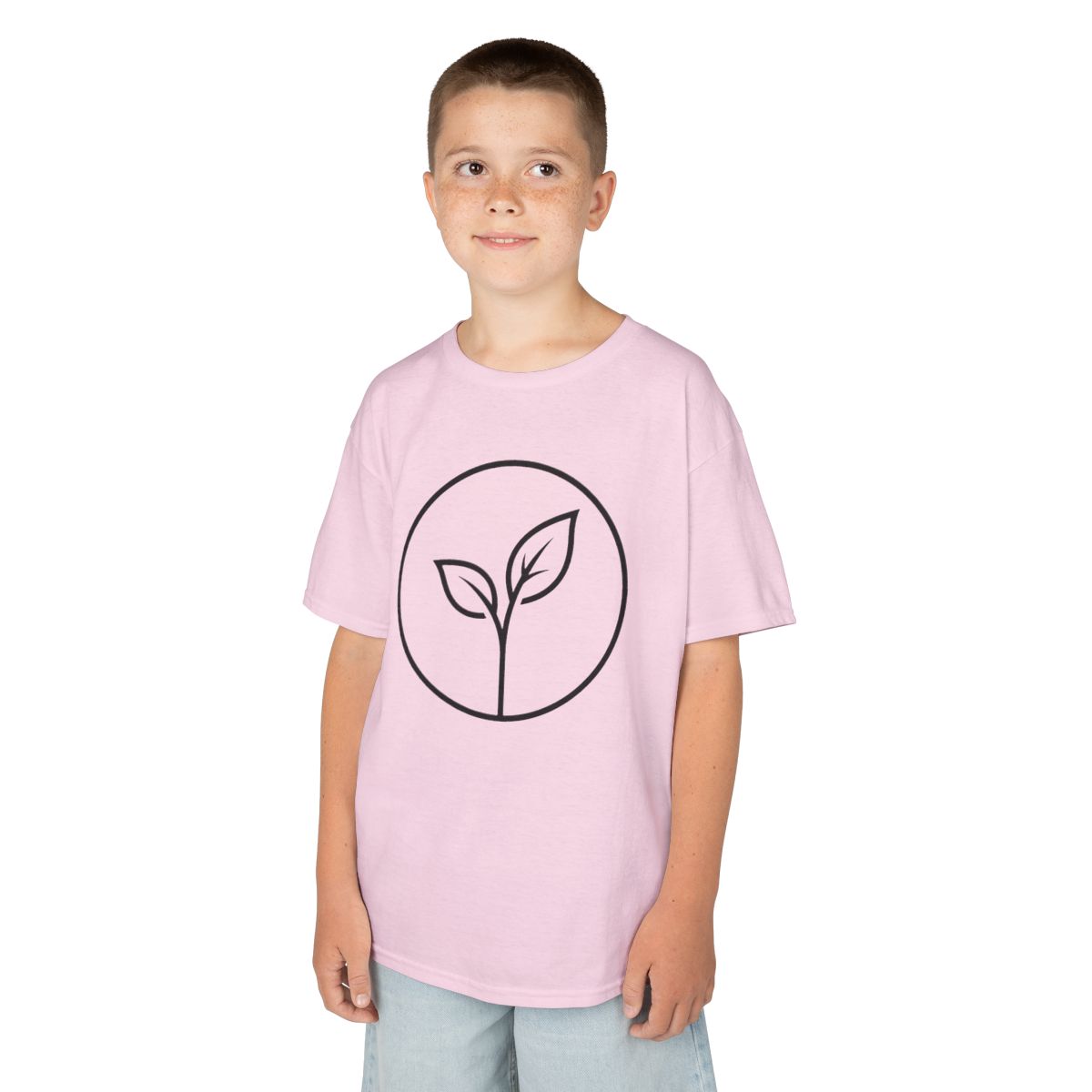 Color: Light Pink | Seedling Kids Tee