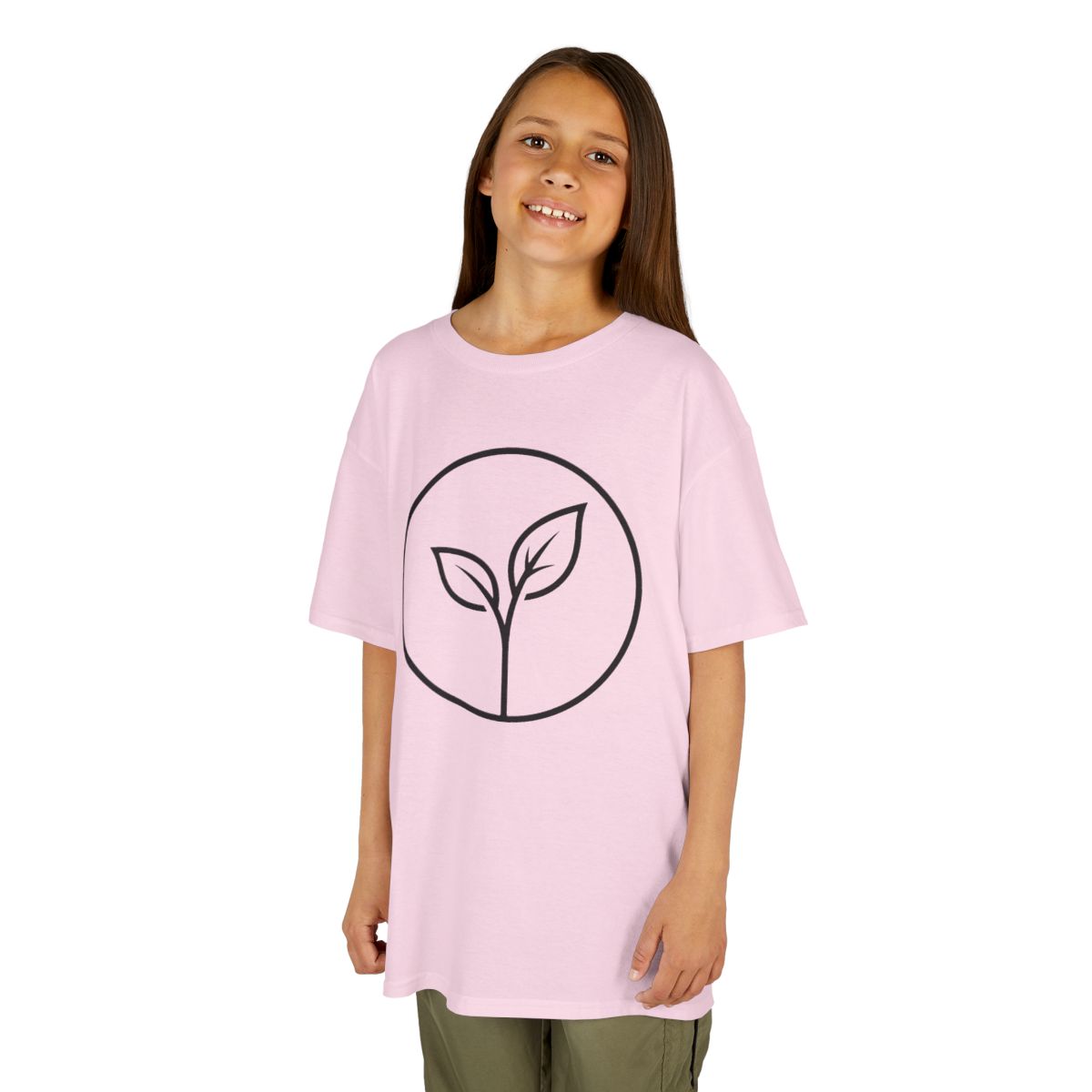 Color: Light Pink | Seedling Kids Tee